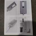 1600 W Solar Street Light for Outdoor Use - 256000LM Solar Lights with Motion Sensor,YST-40WJG