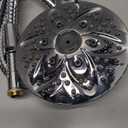 6-Setting Shower Head with Handheld, JDO High Pressure Hand held Shower Head, 4.7 Inch Chrome Detachable Showerhead Set with 59 Inch Stainless Steel Hose and Adjustable Showerhead Holder