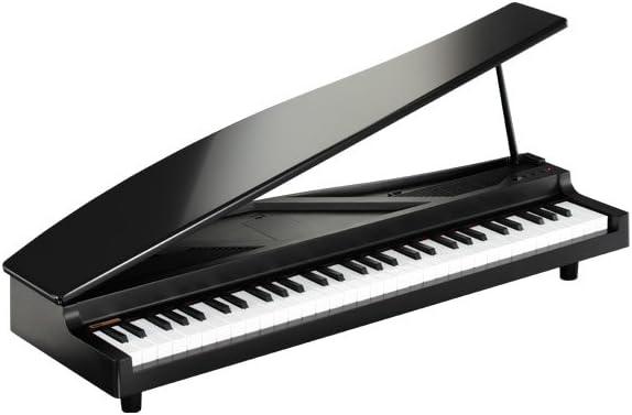 Korg microPiano 61 - Key Minature Grand Piano, Black, Compact
