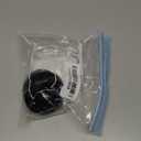 Reusable Vertuo Pods Refillable Coffee Vertuo Capsule for VertuoLine Refill Compatible with Nespresso Vertuo 150/230 ml with Aluminum Foil Lids ( Black (230 ml))