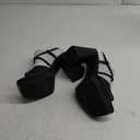 Marc Fisher Women's Glady Heeled Sandal (7, Black 001)