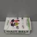 Gait Belts for Seniors with 7 Handles- Transfer Gate Belts Medical for Elderly and Disabled - Easy to Use Quick Release Gait Belt with Handles for Seniors Physical Therapy -Elderly Assistance Products