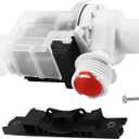 PartsBroz 137221600 Drain Pump - Compatible With Frigidaire Westinghouse Kenmore Crosley Washer - Replaces AP5684706 PS7783938 134051200 134740500 137108100 CWS3600AS1 FAFW3001LW3 FAFW3801LW3