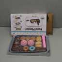 Elitoky Cookie Play Food Set, Play Food for Kids Kitchen - Play Kitchen Accessories - Play Baking Cookies and Cupcakes Plastic Toy Food for Pretend Play, Kids Toddler Childrens Birthday Gifts