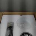 Chrasy 4.72 Inches Ceiling Canopy Light Kit Ceiling Plate Cover 3 Holes with Hardwares and Universal Light Circle Crossbar Plate for Pendant Lighting or Chandelier- Black 12cm (Black-Type A)