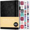 Legend Planner – Weekly & Monthly Life Planner to Hit Your Goals & Live Happier. Organizer Notebook & Productivity Journal. A5 (Black)