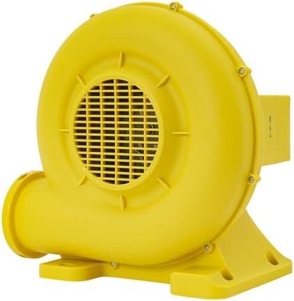 ChronosGear 450W Air Blower, 110-120V Yellow Bounce House Pump Fan, Inflatables Bouncy Castle Water Slide Blowing Machine for Both Household and Commercial Purposes