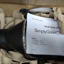 SimplyGoodCoffee THE BREWER - Plastic-Free. Coffee Maker/Coffee Machine. 8 Cup Automatic Drip Pour Over Coffee Brewer. Brewer Free of Plastic, Gold Cup Standard. Black/Stainless Steel