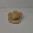 Cowboy Hat,Cowgirl Hat,Cowboy Hats for Women/Mens/Straw Wide with Shapeable Brim Cowboy Hat for Womens/White/Black.