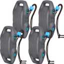 Boat Fenders Easy to Install Bumper for Docking Ideal Fender for Pontoon, Bass, Jet Ski and Fishing Boats (Gray)