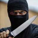 JPXH Classic Prop Knife  Halloween Toy Costume Fake Knife Accessories(One knife)