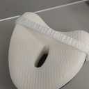 Leg Pillow, Knee Pillow for Side Sleepers, Leg Pillows for Sleeping, Knee Cushion for Sleeping,Suitable for Relieving Leg, Back, Knee Pain (White)