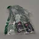 TSA Approved Luggage Locks | Inspection Indicator, 4-Digit Combination, Durable Zinc Alloy | for Suitcases, Backpacks, Travel Bags | Black, 2-Pack