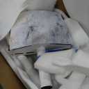 Design Small Rolling TV Cart for 24-48 Inches TV, Minimalist Modern TV Floor Stand on Wheels Fits Max VESA 200x200mm, V2 Portable Smart TV Cart, White, Master Series