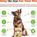 NutriChomps Dog Chews, 6-inch Braids, Easy to Digest, Rawhide-Free Dog Treats, Healthy, Real Chicken, Peanut Butter and Milk flavors, Pack of 4 (EXP 05/29/27)