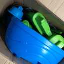 Step2 Rain Showers Splash Pond Water Table, Kids Water and Sand Activity Sensory Playset, Summer Outdoor Toys, 13 Piece Water Toy Accessories, For Toddlers 1.5+ Years Old, Blue & Green