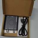 HDMI to RF Modulator, HDM61 VHF HDMI to RF Converter Adapter for TV NTSC Format Output, 1080P PLL Control for Home TV Game Console