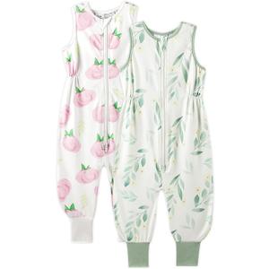 TotAha Toddler Sleep Sack with Legs, 0.5 TOG Light and Soft Baby Sleeping Bag, Walker Sleep Sack for Babies, 2T-3T
