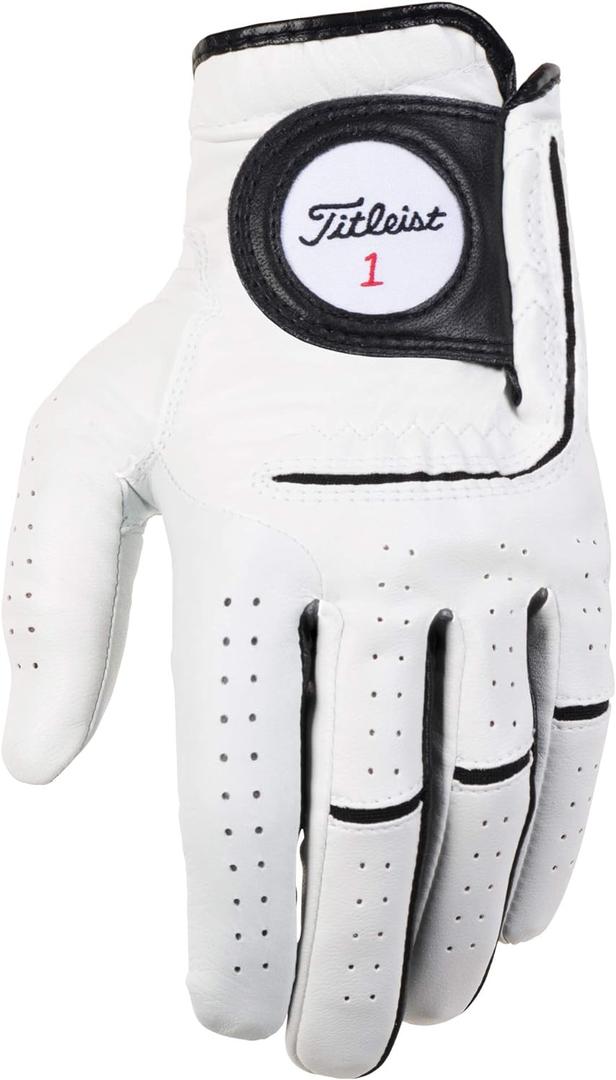 Titleist Players Flex Men's Golf Glove (White)