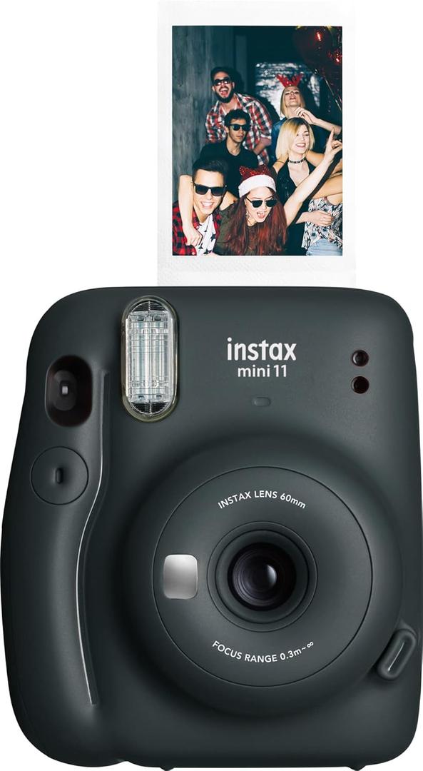 Fujifilm Instax Mini 11 Instant Camera - Charcoal Grey (Charcoal Grey)