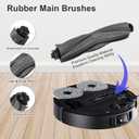 20 PCS Accessories for Dreame X40 Ultra Robot Vacuum, Replacement Parts Main Brush, Side Brush, Filter, Mop Pad, Dust Bag