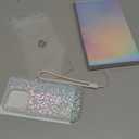 LONLI Hue - Prismatic Rainbow Diamond Facet Sparkling Phone Case for iPhone 15 Pro - [Sparkle Glow Finish, Luxe Glitter Protection] - [360 Shock-Absorbent Bumper] - for iPhone 15 Pro