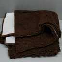 Muddy Mat | Super Absorbent Door Mat Indoor, Microfiber Quick Dry Chenille Entryway Rug, Non-Slip Front Door Mat, Indoor Mats for Entryway, Machine Washable Pet Rug, Chocolate Brown 6ft x 9ft