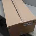 Shower Door Bottom Seal Strip, 2PCS Seal Strip, Ultra Clear PVC, 36" Length, Fits 6mm Thick Glass, Prevents Leaks, Easy Installation, No Adhesive Required (Ultra Clear, 36in for 1/4"(6mm) Door)