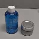 Cinema Secrets Original Blue Vanilla Makeup Brush Cleaner Kit - Professional Cleanser + Cleansing Tin for Makeup Brushes - Quick-Dry, Rinse-Free Formula - Removes Stubborn Waterproof Make Up (8 Fl Oz Kit)