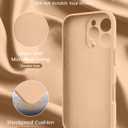 OTOFLY for iPhone 16 Pro Max Case, Compatible with MagSafe, Shockproof Magnetic Silicone Case for iPhone 16 Pro Max,[Military Grade Protection] [2 Pack Screen Protectors], Peach Fuzz