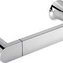 Moen Genta LX Modern Single Kitchen or Bathroom Towel Bar, 6.8-Inch, Chrome, BH3886CH