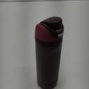 Owala FreeSip Insulated Stainless Steel Water Bottle with Straw, BPA-Free Sports Water Bottle, Great for Travel, 24 Oz, Black Cherry