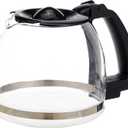 Capresso 10-Cup Glass Carafe with Lid for CoffeeTeam GS Coffee Maker (ONLY Fits Capresso model #464), Black