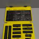 Topec 12PCS Spline Lug Nut Socket Set, Master Lug Nut Key Set of 5, 6, 7, 12 Spline, Wheel Lock Removal Kit for Spike and Hex Lug Nuts, Universal Locking Lug Nut Removal Tool