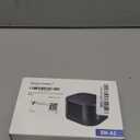 Magicteam White Noise Machine with 20 Non Looping Natural Soothing Sounds Memory Function 32 Levels of Volume Powered by AC or USB and Sleep Sound Timer Therapy for Baby Kids Adults Black