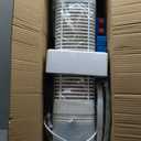 Evaporative Air Cooler, 3-in-1 Portable AC Tower Fan Air Conditioner with 4 Modes & 3 Speeds, 24H Timer, Remote 60°Oscillating Tower Fan, Quiet Swamp Cooler, Tower AC for Bedroom Office, 36inch, Black