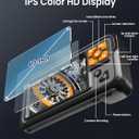 Endoscope Camera with Light, 4.3" IPS Screen 1080P Tools Borescope with 8 LED LightsSemi-Rigid Cable Snake Camera, IP67 Waterproof Sewer Inspection Men Tool - 16.5FT-Dual Lens