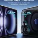 SUCGLES for iPhone 16 Plus Case with MagSafe [Ultra Strong Magnetic] [12FT Military Drop Protection] [Shockproof Bumper] Slim Thin Mag Safe Phone Cover 6.7" for Apple 16plus (Black)