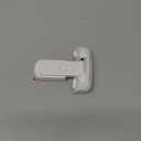 EUDEMON 1 Pack Updated Child Proof Refrigerator/Fridge/Freezer Door Lock Apply to Max 1"(25mm) Sealing Strip for Toddlers and Kids, no Tools Need or Drill (White)