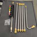 Twinkle Star Pressure Washer Extension Wand Set 8.5 ft with 6 Quick Connect Nozzle Tips