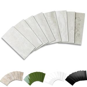 24-Pack Peel and Stick Backsplash Cave Stone Tile Stickers Upgraded Durable 3" x 6" PVC Stick on Wall Tile for Kitchen, Bathroom, Fireplace