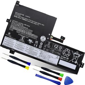 47Wh L22M3PG0 L22B3PG0 L22C3PG0 L22D3PG0 L22X3PG0 Battery Replacement for Lenovo 100e 300e 500e Yoga Chromebook Gen 4, IdeaPad Flex 3 Chrome 12IAN8, IdeaPad Slim 3 Chrome 14M868 Series –11.31V 4156mAh