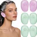 Beavorty Ear Covers for Shower Hair Dryer & Dye,3 Pair Silicone Ear Protectors Guard Shieds Waterproof Earmuffs for Hairdressing Bathing Anti Staining from The Dye