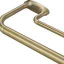 Double Curtain Rods, Wrap Around Curtain Rod for Windows, Internal Splicing 1'' Front and 5/8'' Back Adjustable Curtain Rod with Aluminum Finials and Brackets (Antique Bronze, 28-120")