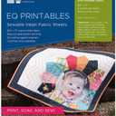 Electric Quilt EQCPFABRC Photo 6pc Printables Inkjet Fabric Sheet, Off-White