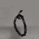 Amazing Gemstone Stop Drinking Alcohol Manifestation Bracelet - Lepidolite Blue Aventurine Hematite Bracelet Set for Men Women Healing Calming Anxiety Stress Relief Gifts(Adjustable)