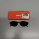 livho Oval Trendy Polarized Sunglasses Women Men, Retro Sun Glasses for Women Men 2025, Vintage Classic UV Protection Shades