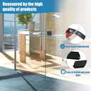 Storm Door Sweep for Larson & Pella CH9030501, Rubber Seal Weather Stripping for Vinyl & Metal Doors