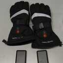 Heated Gloves for Men Women,7.4V Rechargeable Hand Warmer Gloves,3 Heat Settings,Touchscreen Waterproof Heated Large