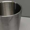 Exclaith Cooking Utensil Holder for Kitchen Counter 4.7 x 7.5 inch Stainless Steel Sleek Kitchen Utensil Holder for Countertop Spatula Spoon Caddy Organizer, Silver